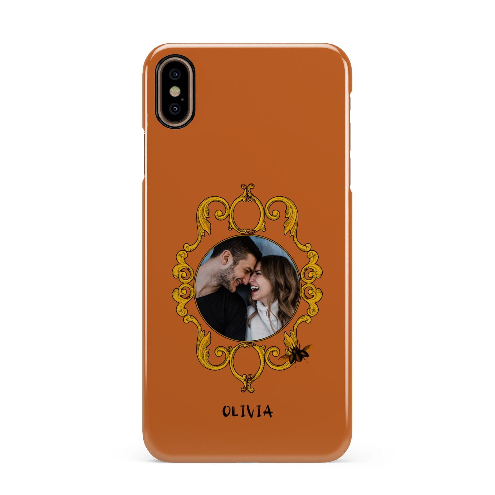 Ornate Halloween Custom Photo Apple iPhone Xs Max 3D Snap Case