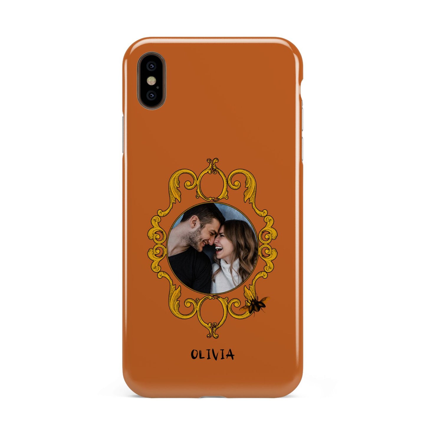 Ornate Halloween Custom Photo Apple iPhone Xs Max 3D Tough Case