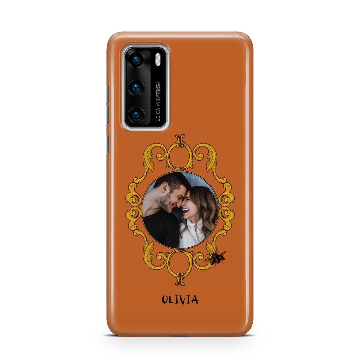 Ornate Halloween Custom Photo Huawei P40 Phone Case