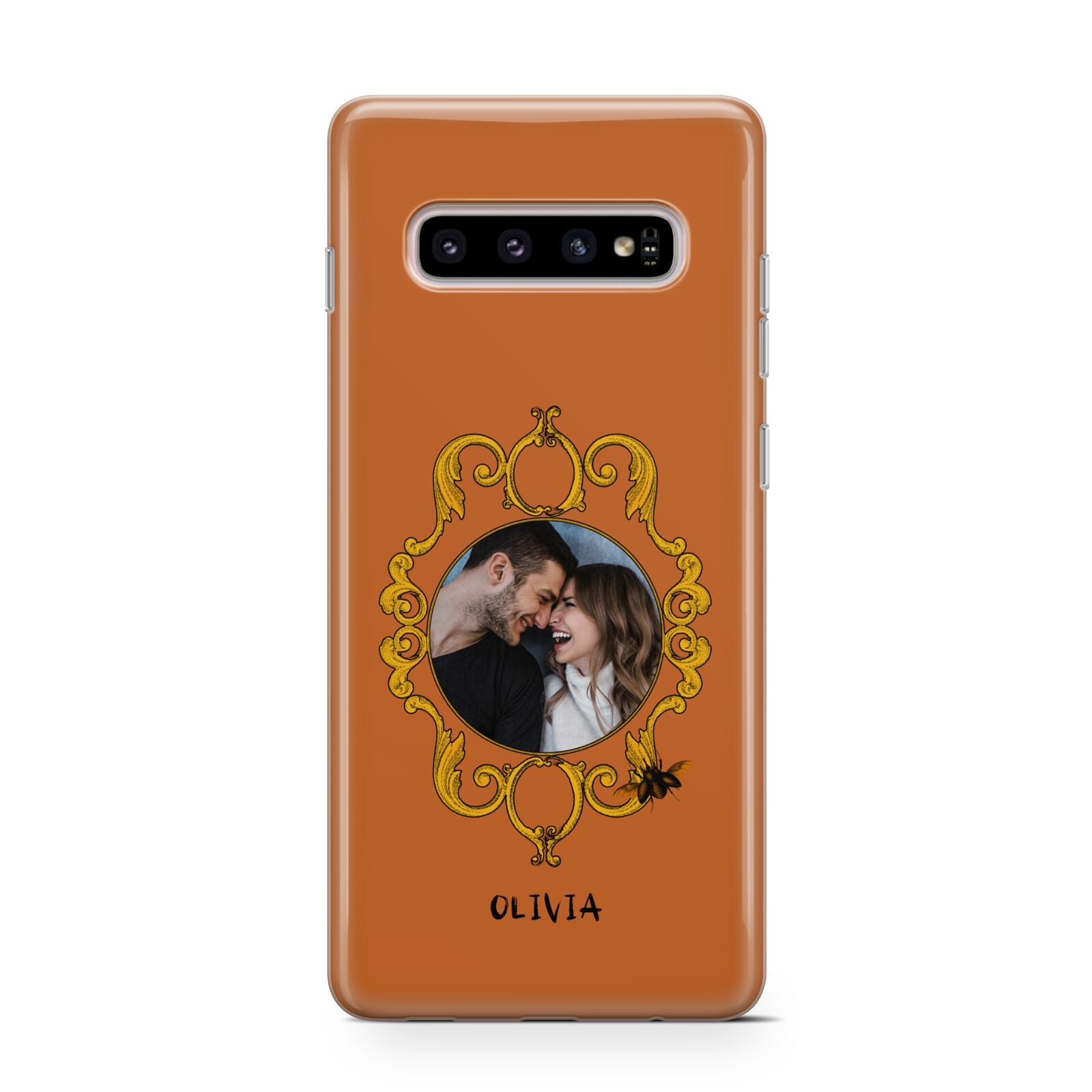 Ornate Halloween Custom Photo Samsung Galaxy S10 Case