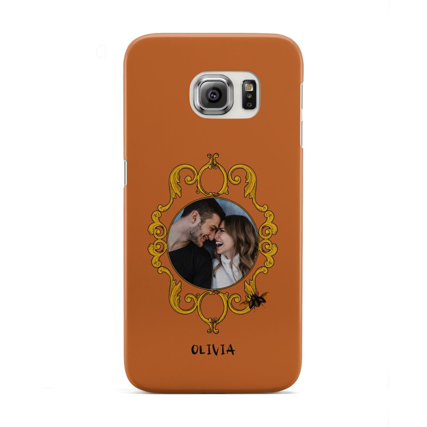 Ornate Halloween Custom Photo Samsung Galaxy S6 Edge Case