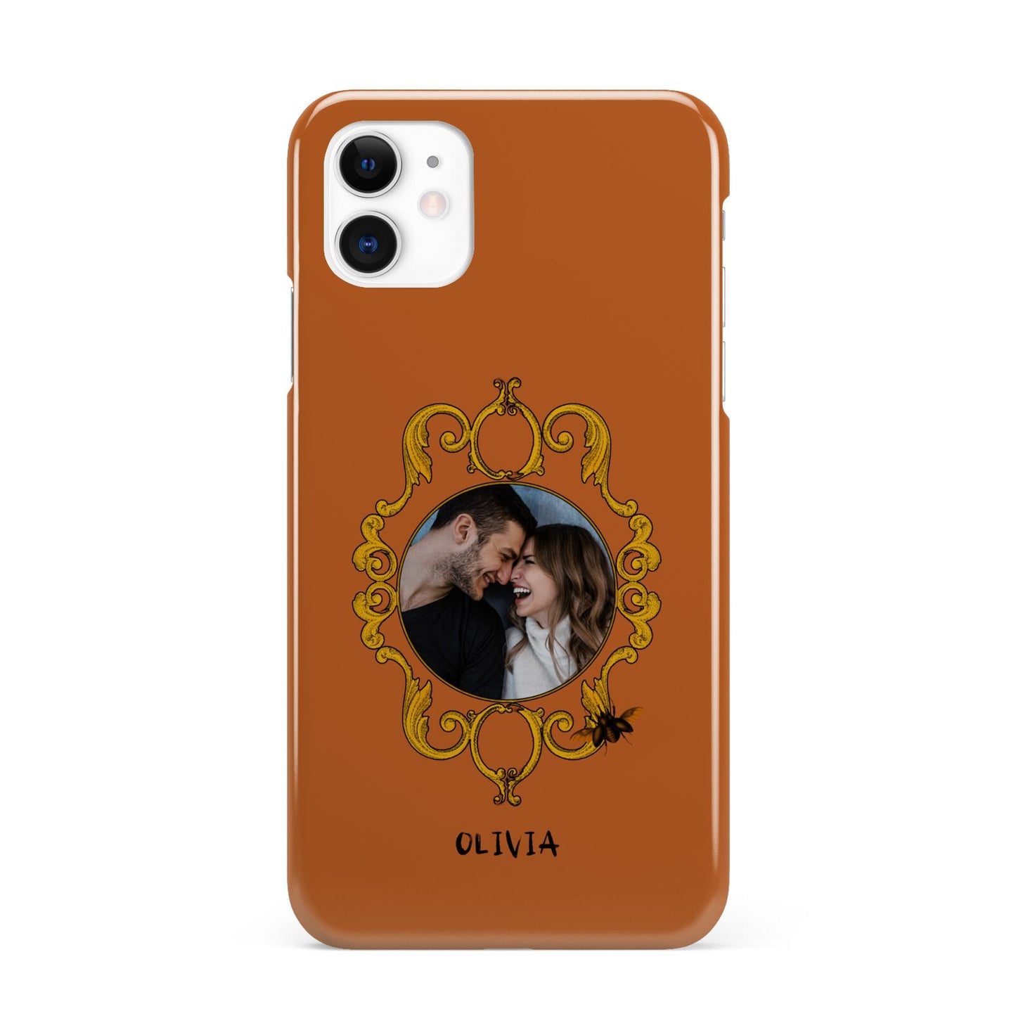 Ornate Halloween Custom Photo iPhone 11 3D Snap Case