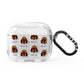 Otterhound Icon with Name AirPods Glitter Case 3rd Gen