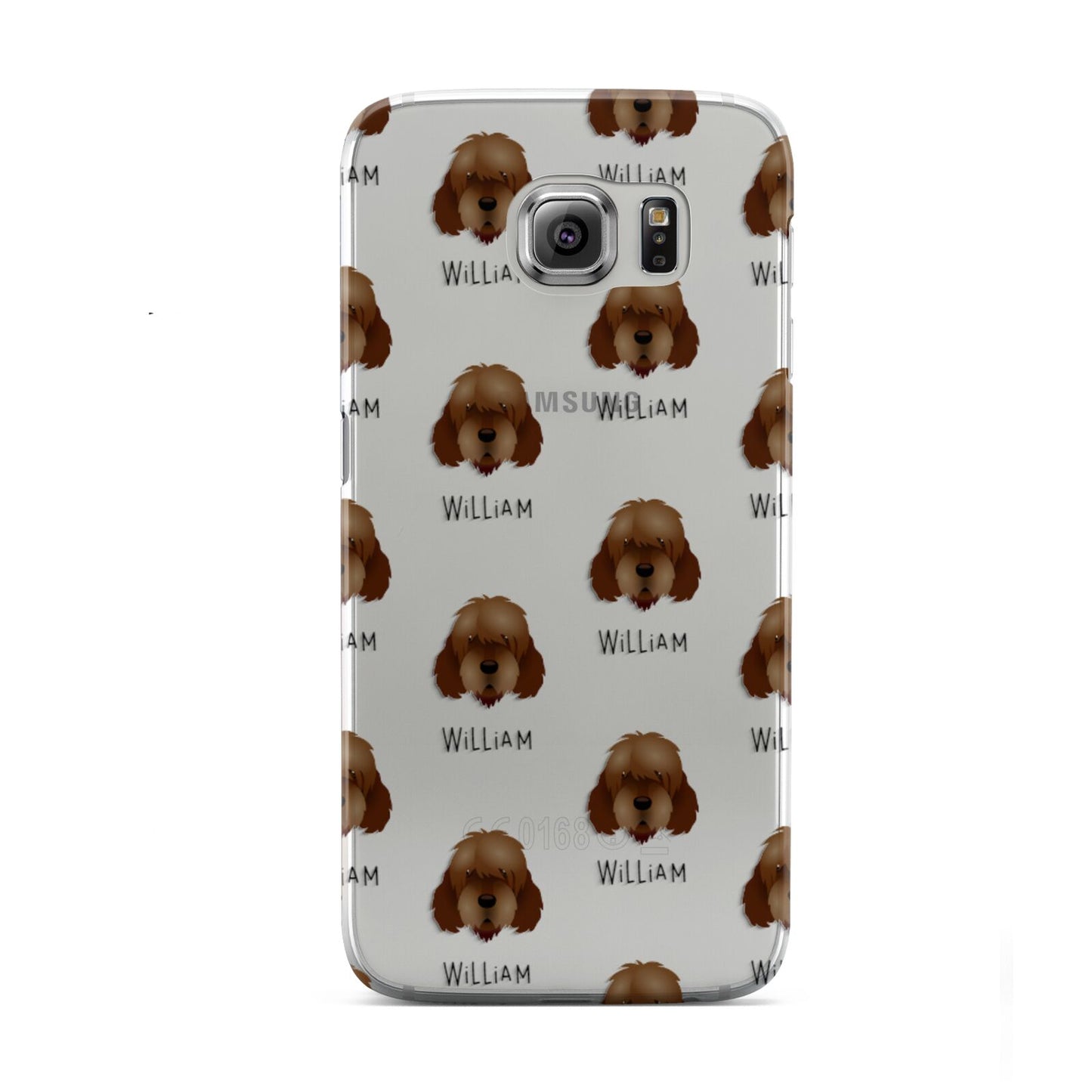 Otterhound Icon with Name Samsung Galaxy S6 Case