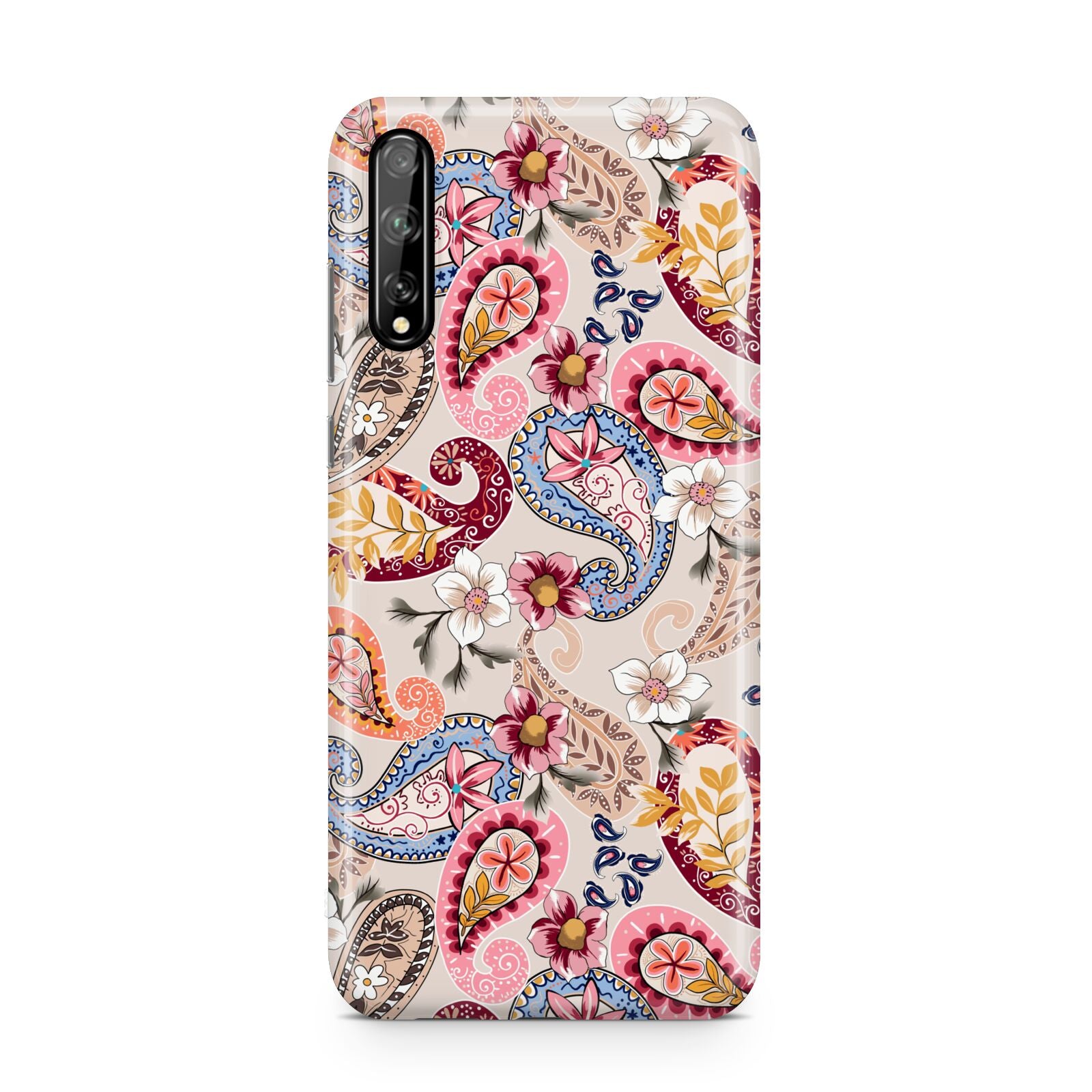 Paisley Cashmere Flowers Huawei Enjoy 10s Phone Case