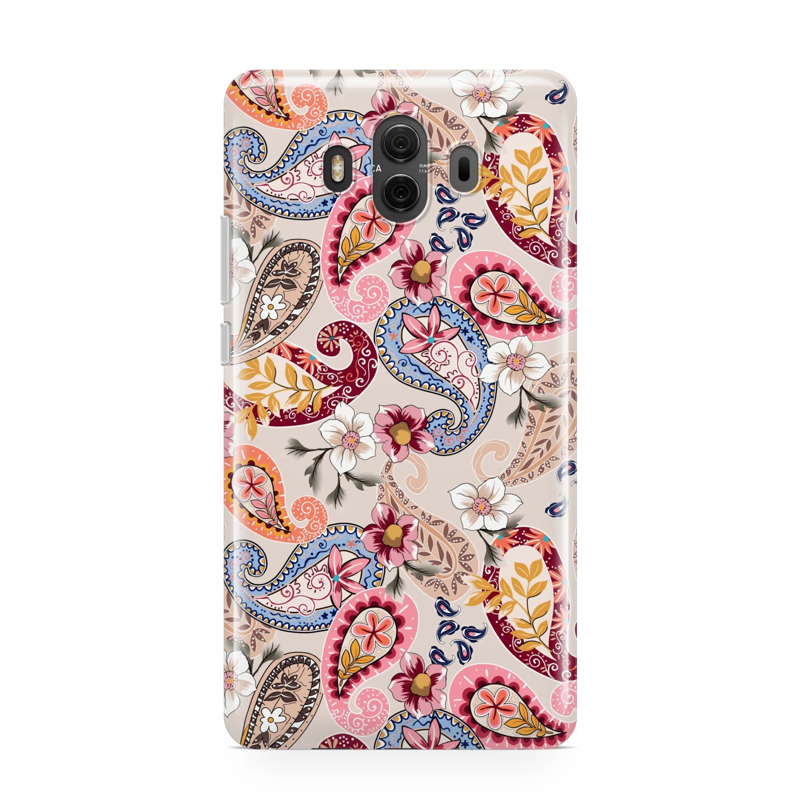 Paisley Cashmere Flowers Huawei Mate 10 Protective Phone Case