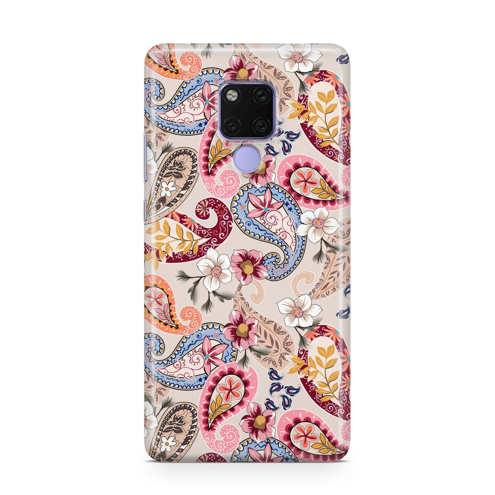 Paisley Cashmere Flowers Huawei Mate 20X Phone Case