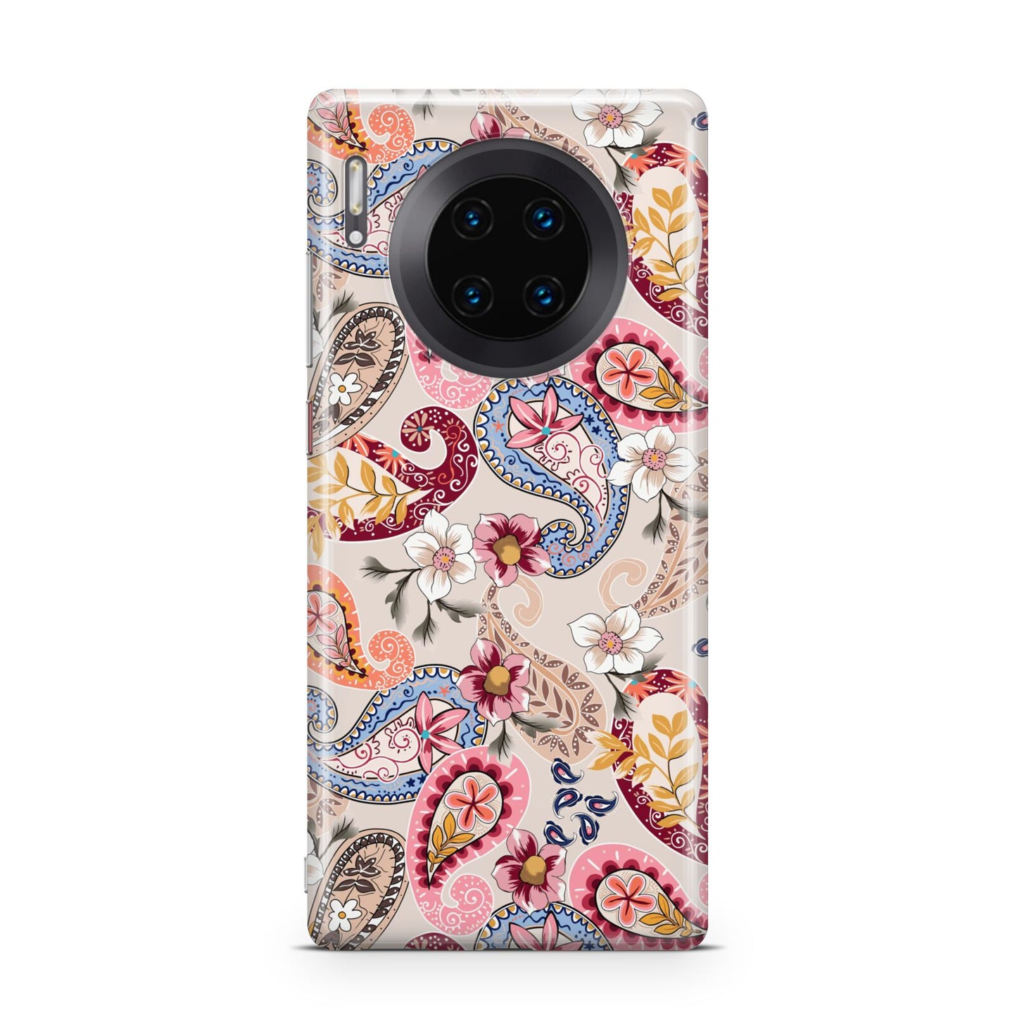 Paisley Cashmere Flowers Huawei Mate 30 Pro Phone Case