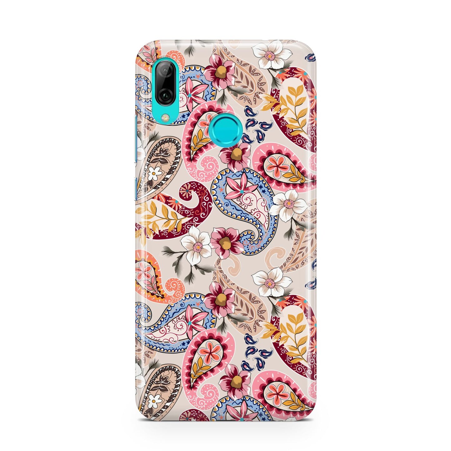 Paisley Cashmere Flowers Huawei P Smart 2019 Case