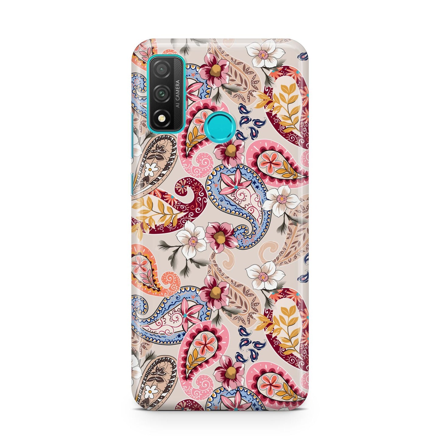 Paisley Cashmere Flowers Huawei P Smart 2020