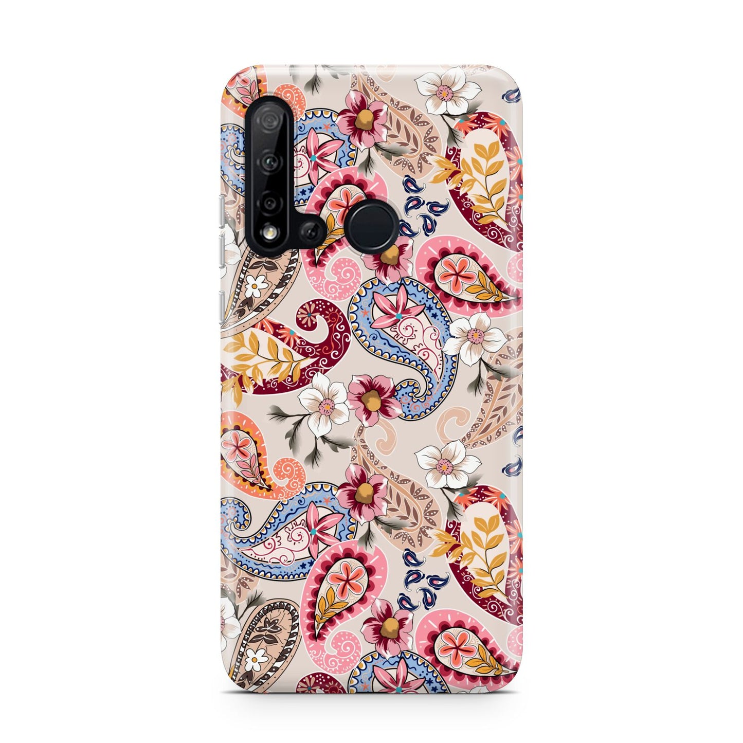 Paisley Cashmere Flowers Huawei P20 Lite 5G Phone Case