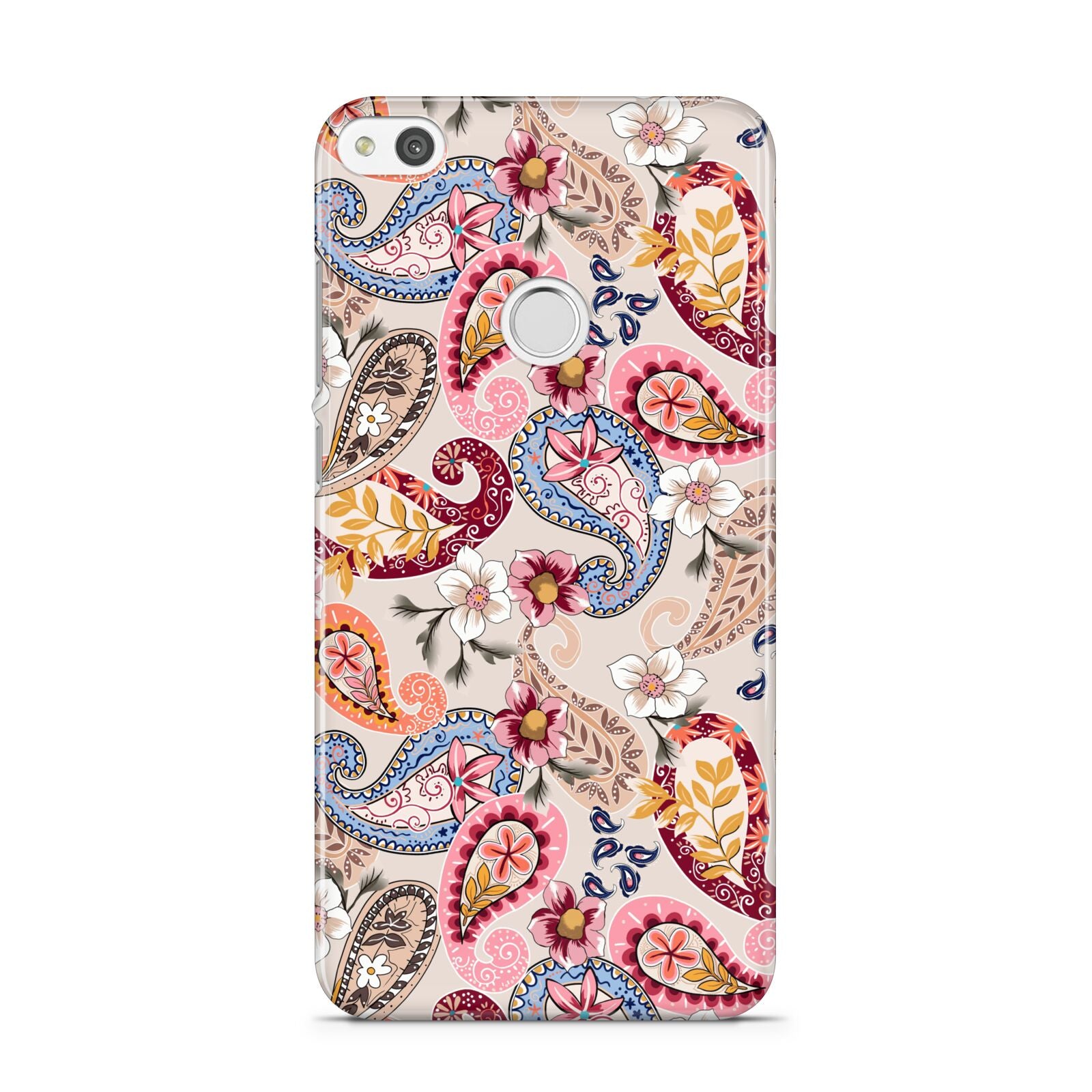 Paisley Cashmere Flowers Huawei P8 Lite Case