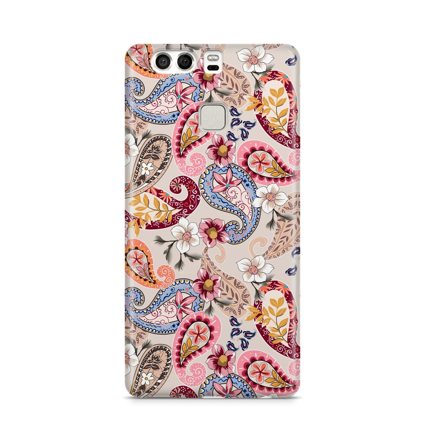 Paisley Cashmere Flowers Huawei P9 Case