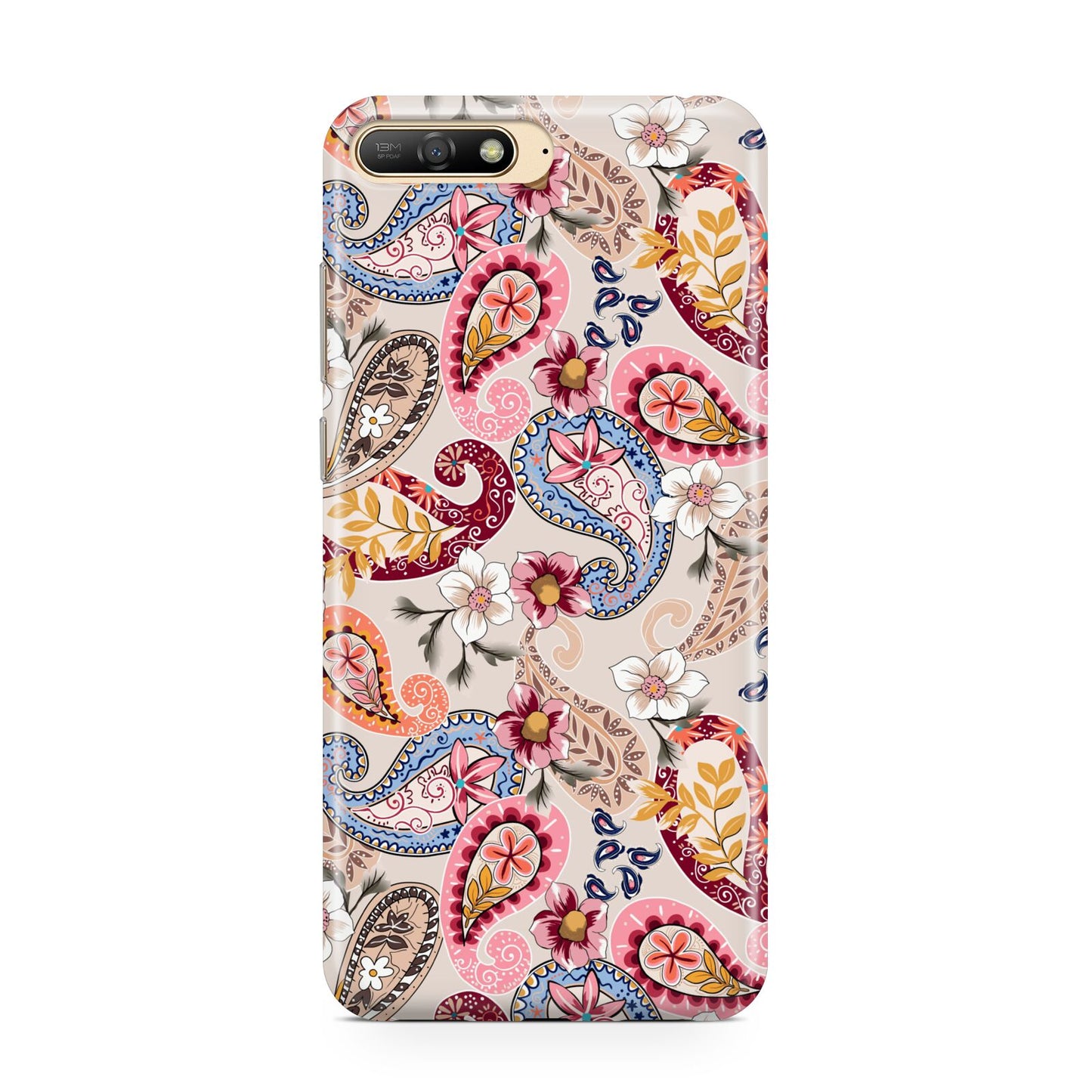 Paisley Cashmere Flowers Huawei Y6 2018