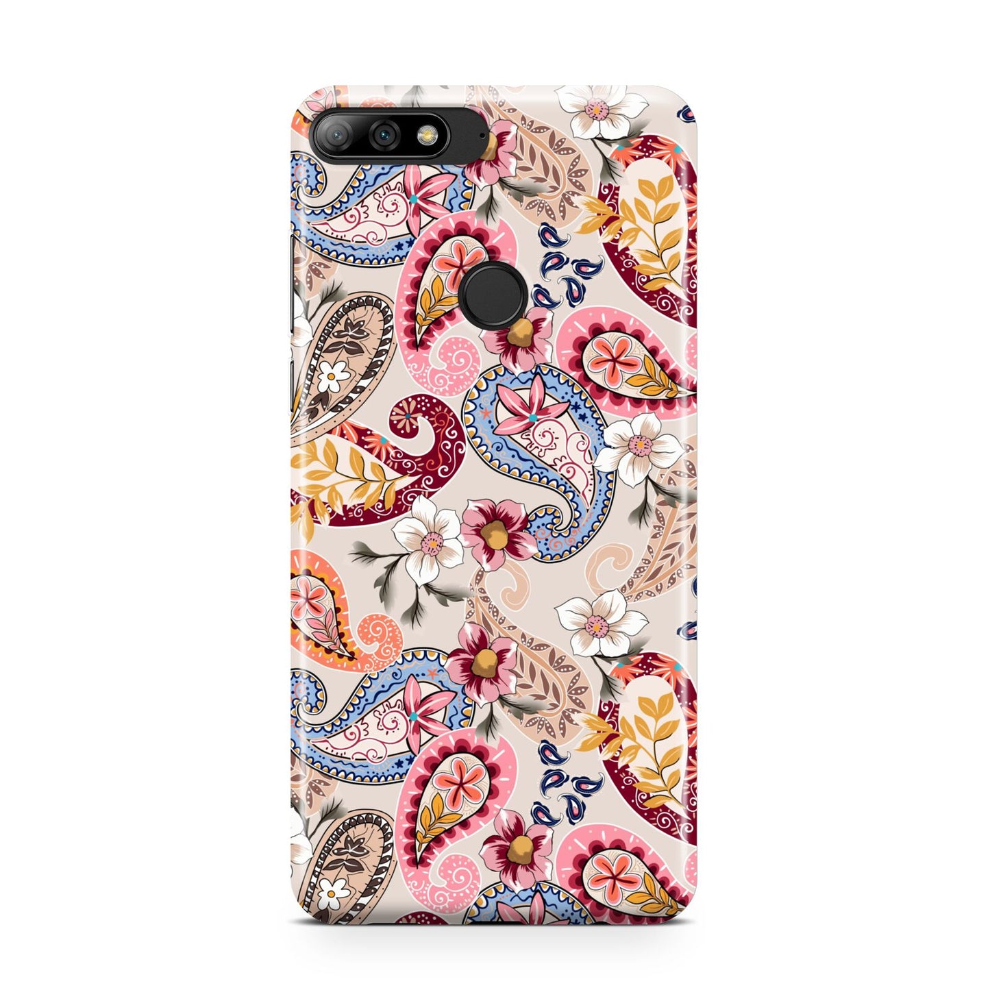 Paisley Cashmere Flowers Huawei Y7 2018