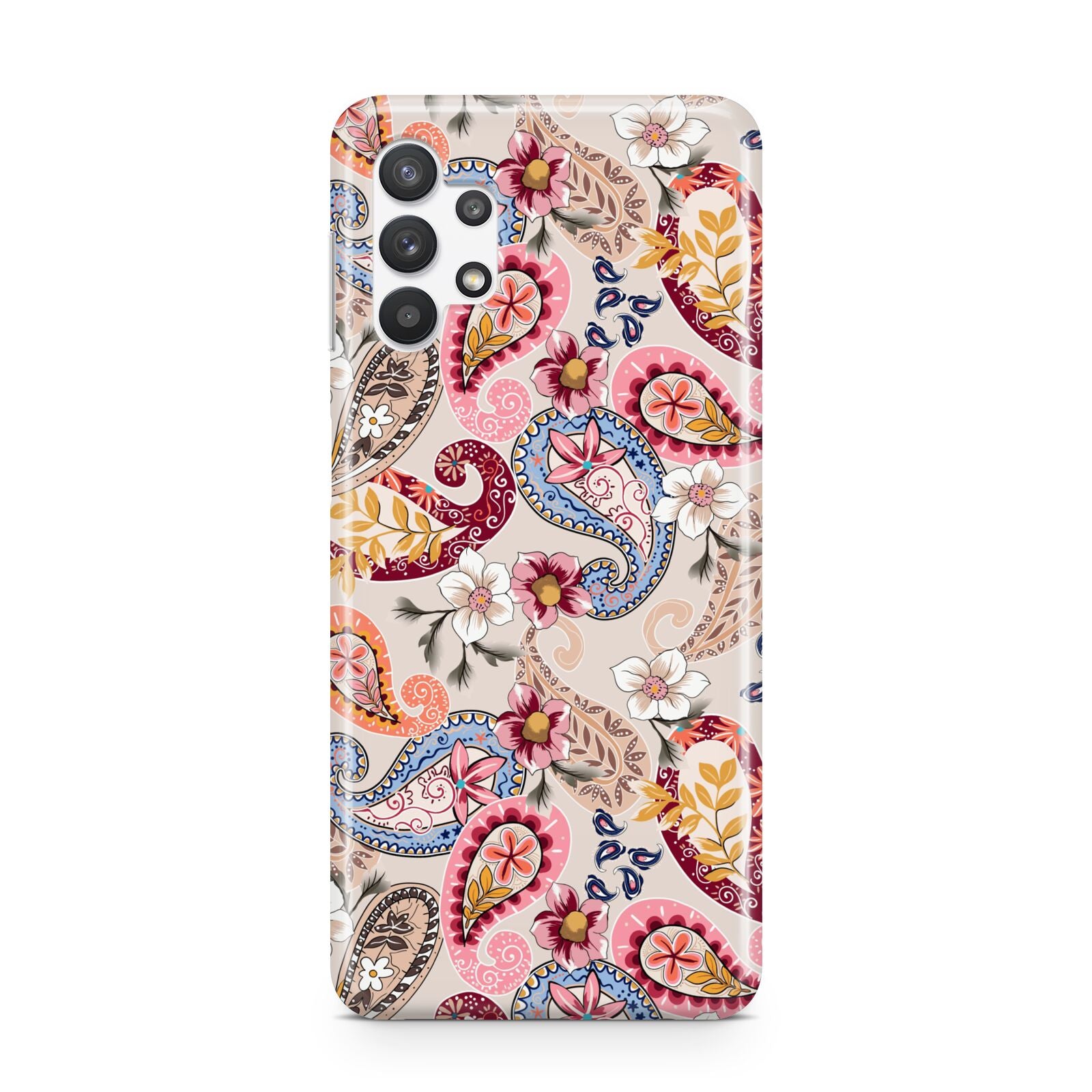 Paisley Cashmere Flowers Samsung A32 5G Case