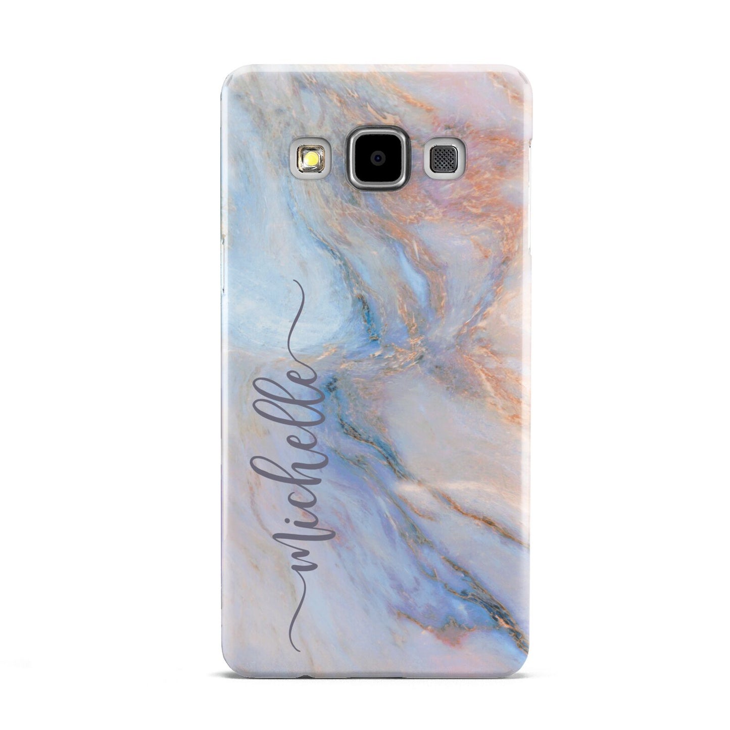 Pale Blue And Pink Marble Samsung Galaxy A5 Case