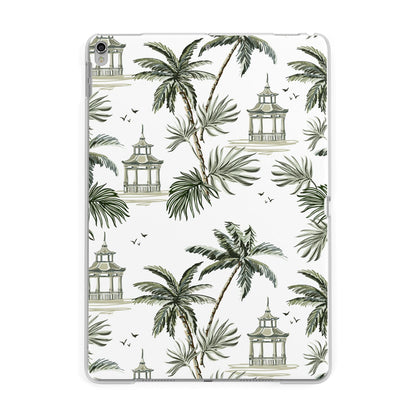 Palm Tree Pattern Apple iPad Silver Case