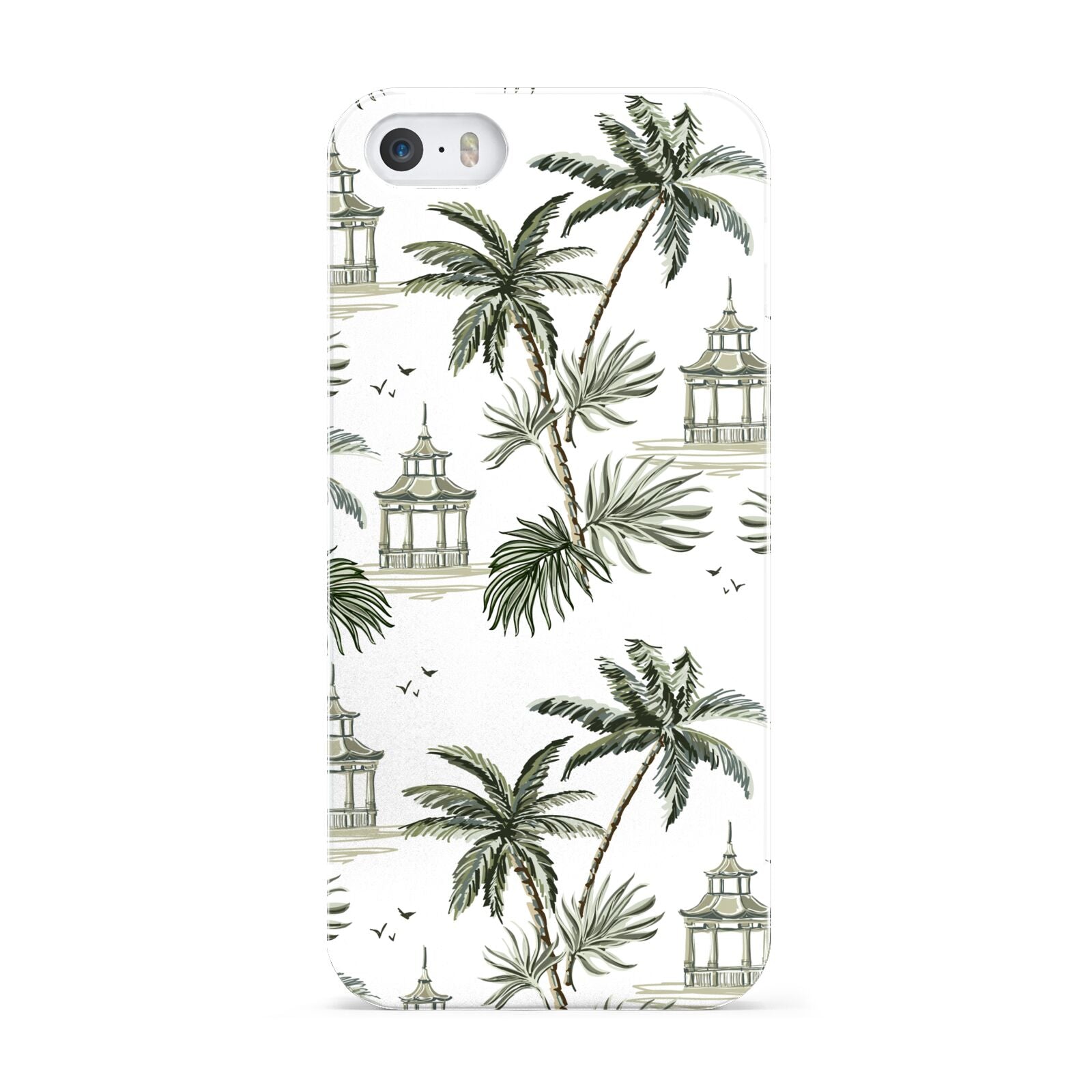 Palm Tree Pattern Apple iPhone 5 Case