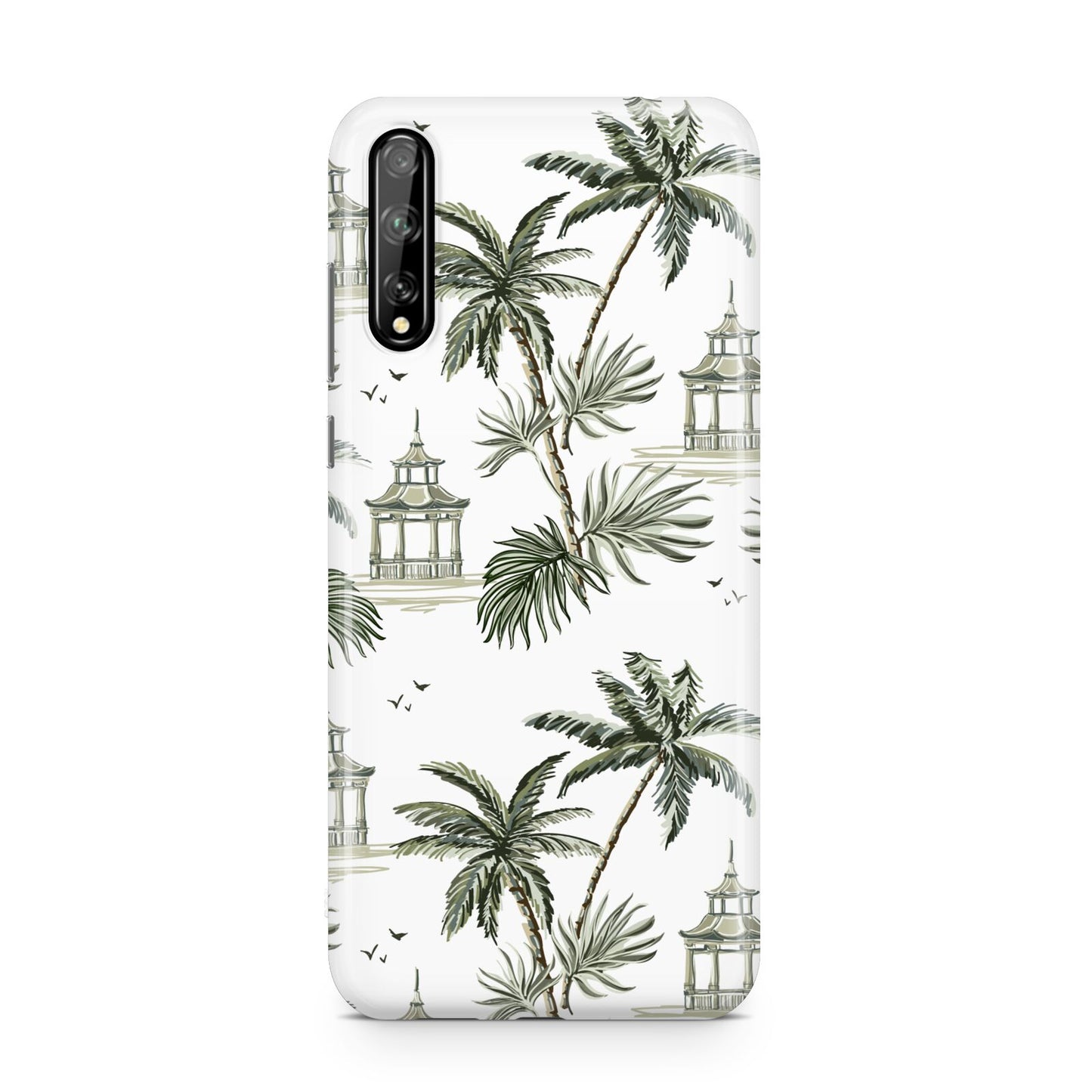 Palm Tree Pattern Huawei Enjoy 10s Phone Case