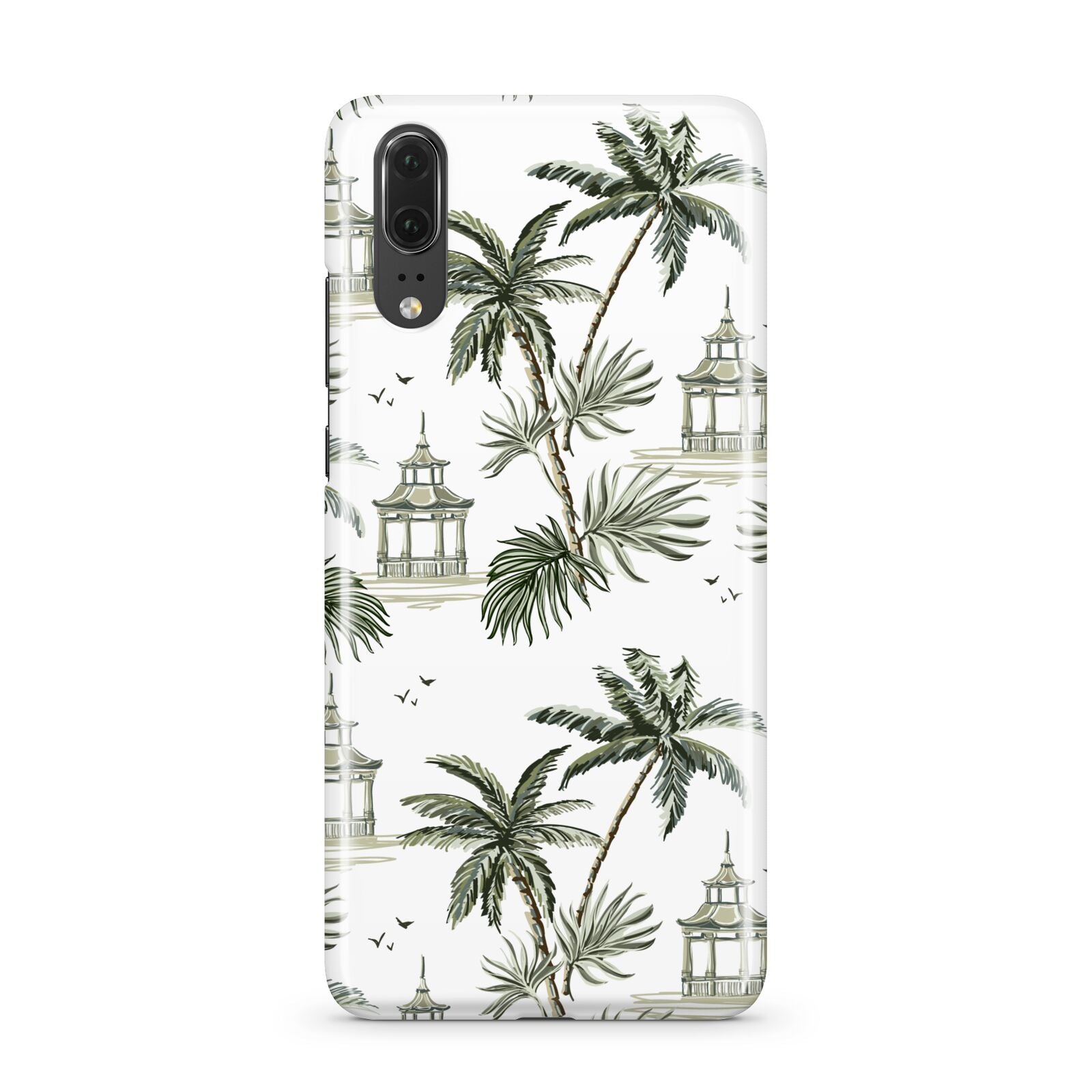 Palm Tree Pattern Huawei P20 Phone Case