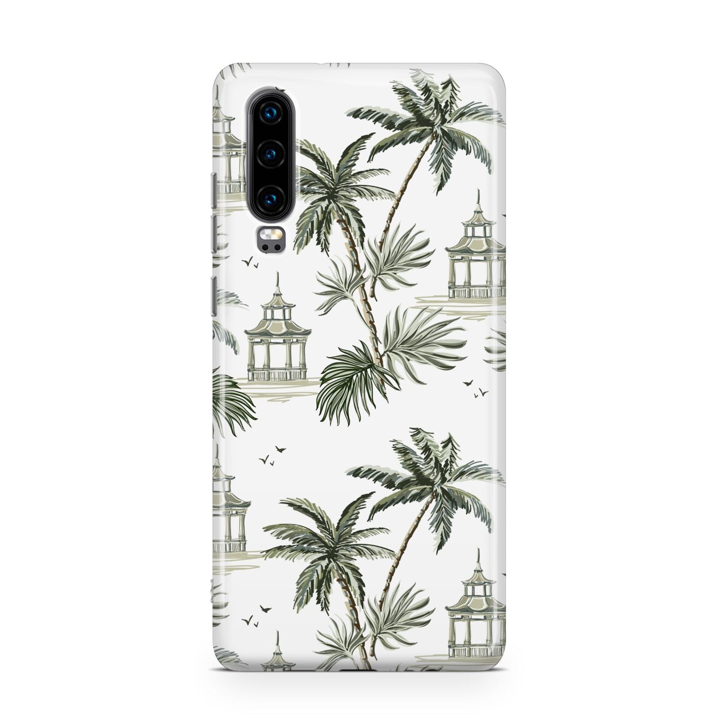 Palm Tree Pattern Huawei P30 Phone Case