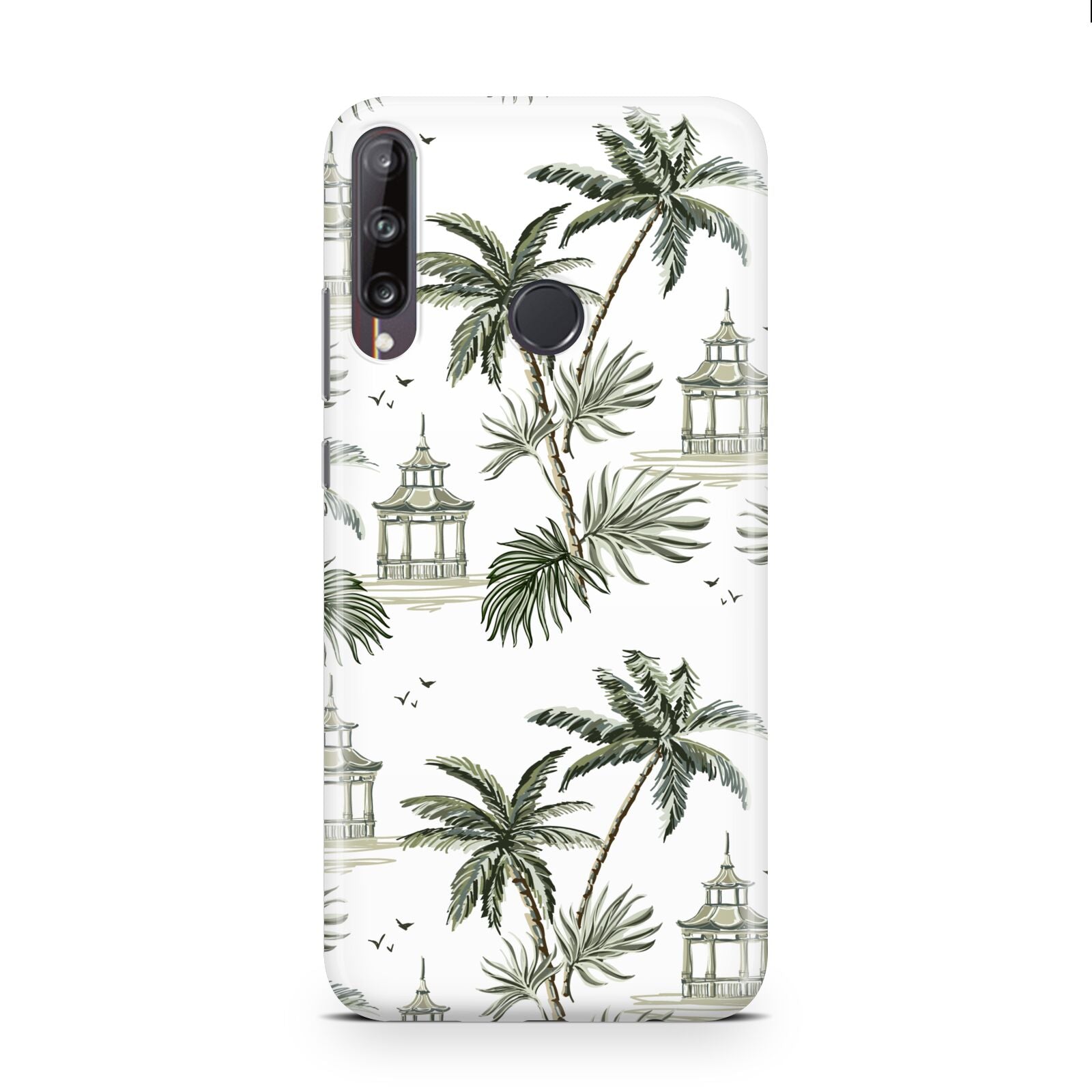 Palm Tree Pattern Huawei P40 Lite E Phone Case