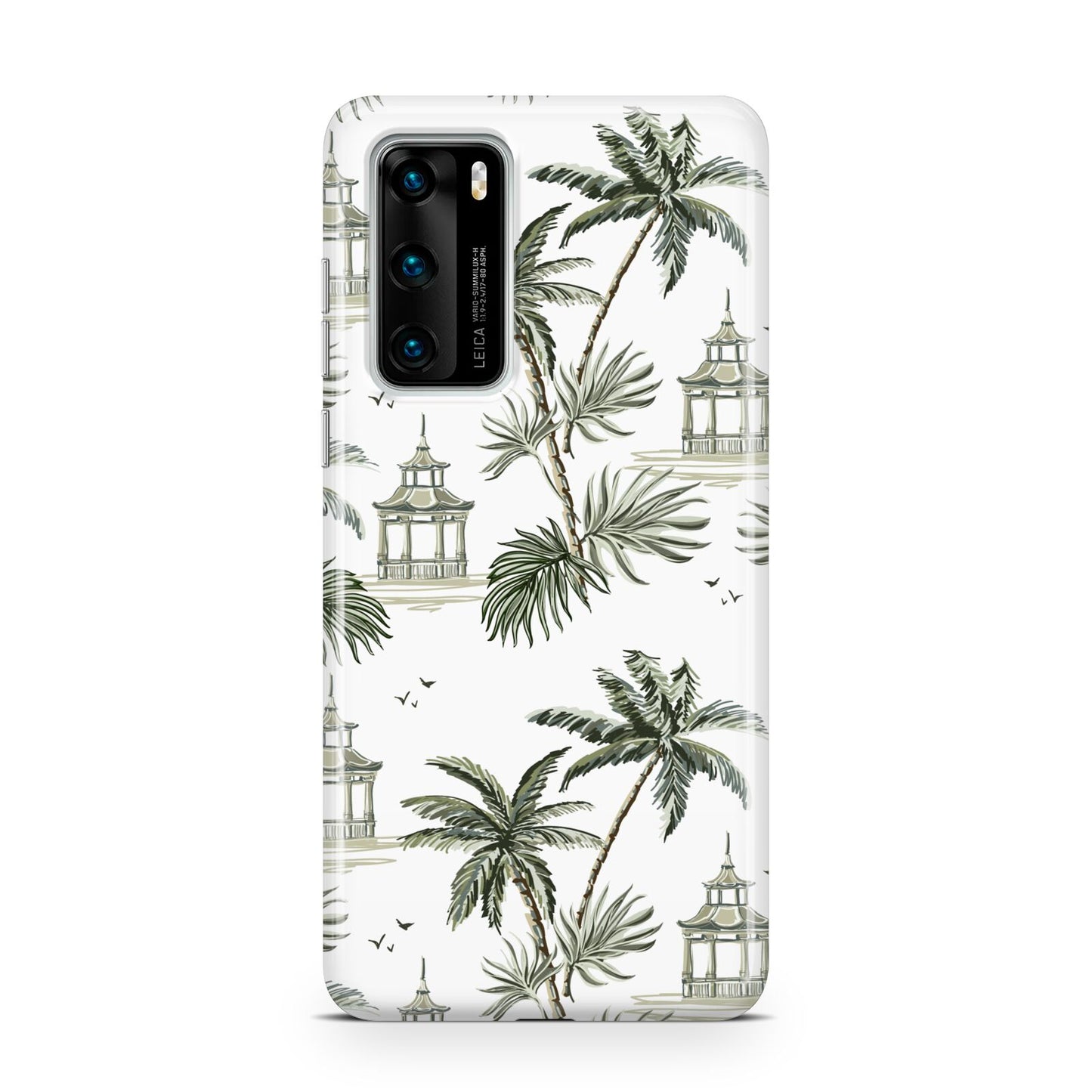 Palm Tree Pattern Huawei P40 Phone Case