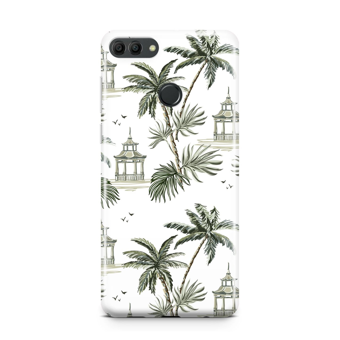 Palm Tree Pattern Huawei Y9 2018