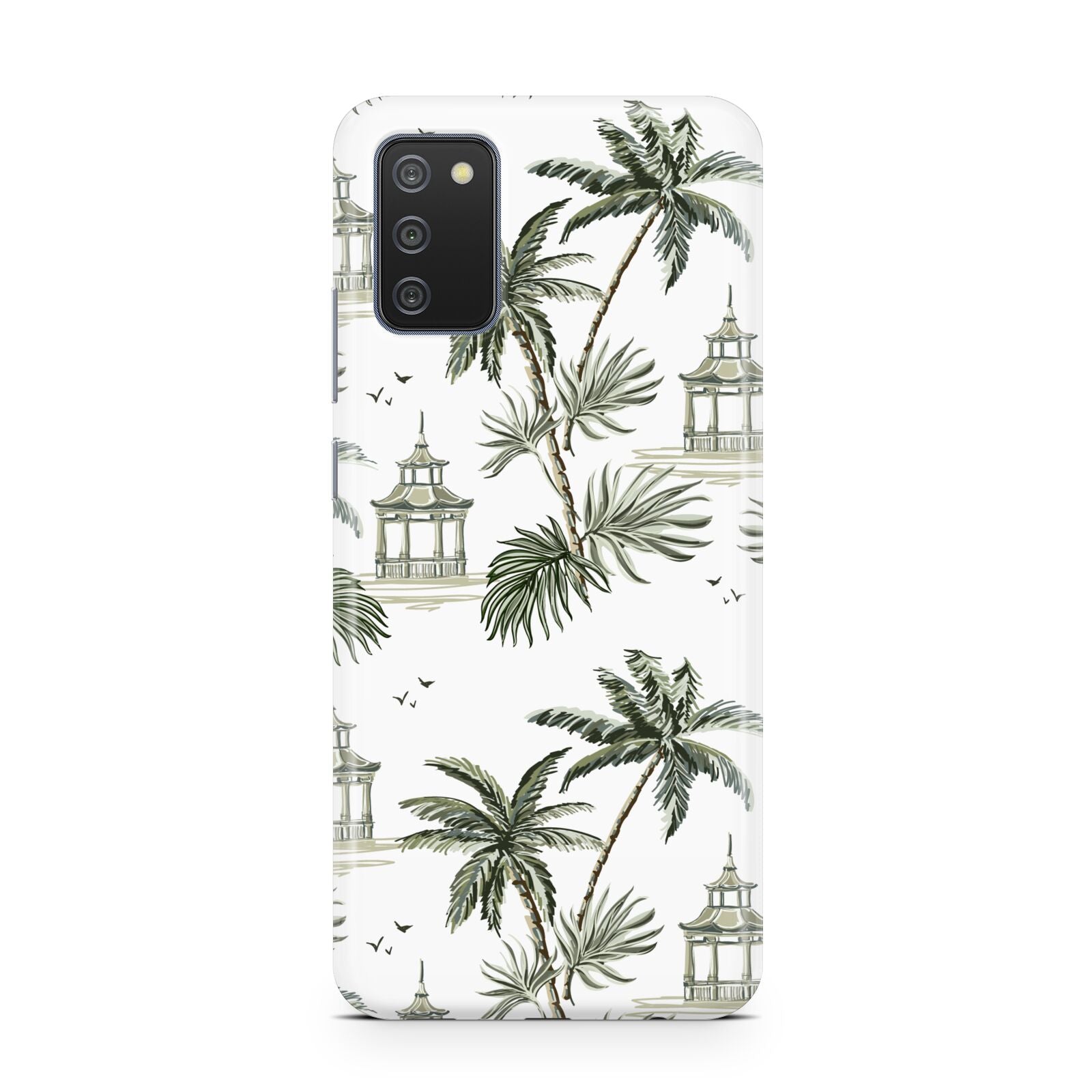 Palm Tree Pattern Samsung A02s Case