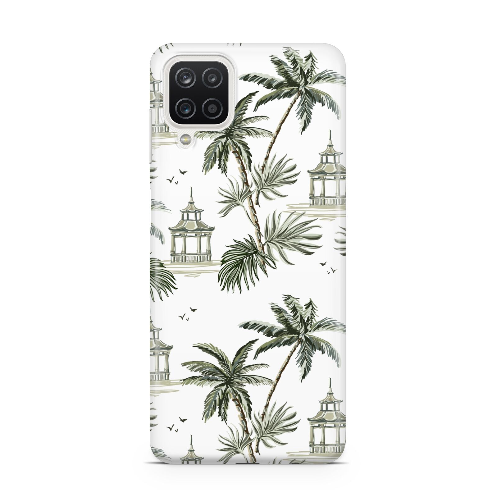 Palm Tree Pattern Samsung A12 Case