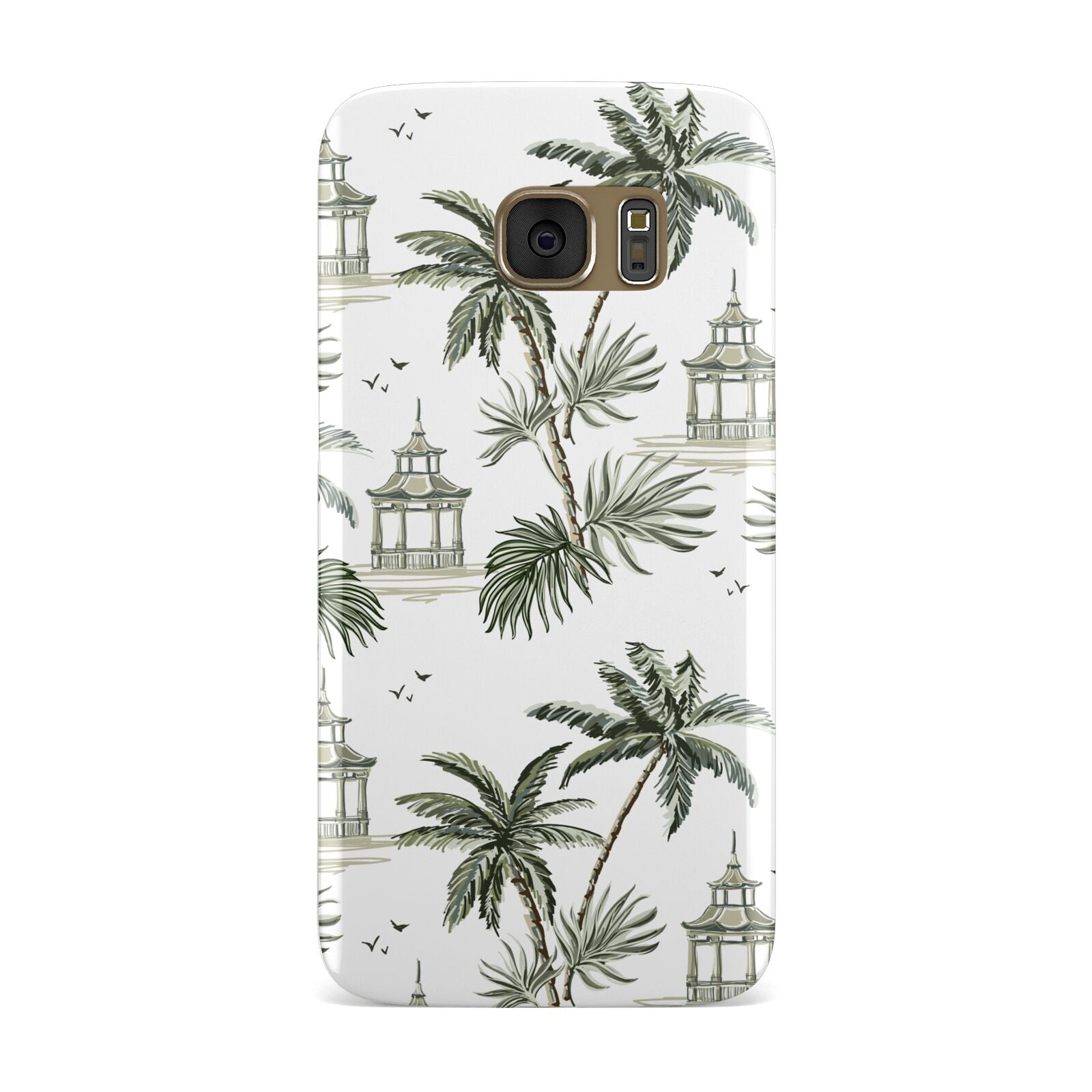 Palm Tree Pattern Samsung Galaxy Case