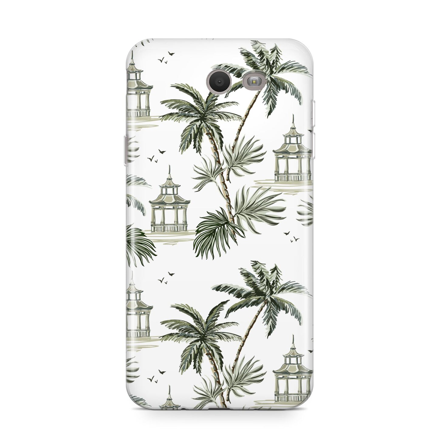 Palm Tree Pattern Samsung Galaxy J7 2017 Case