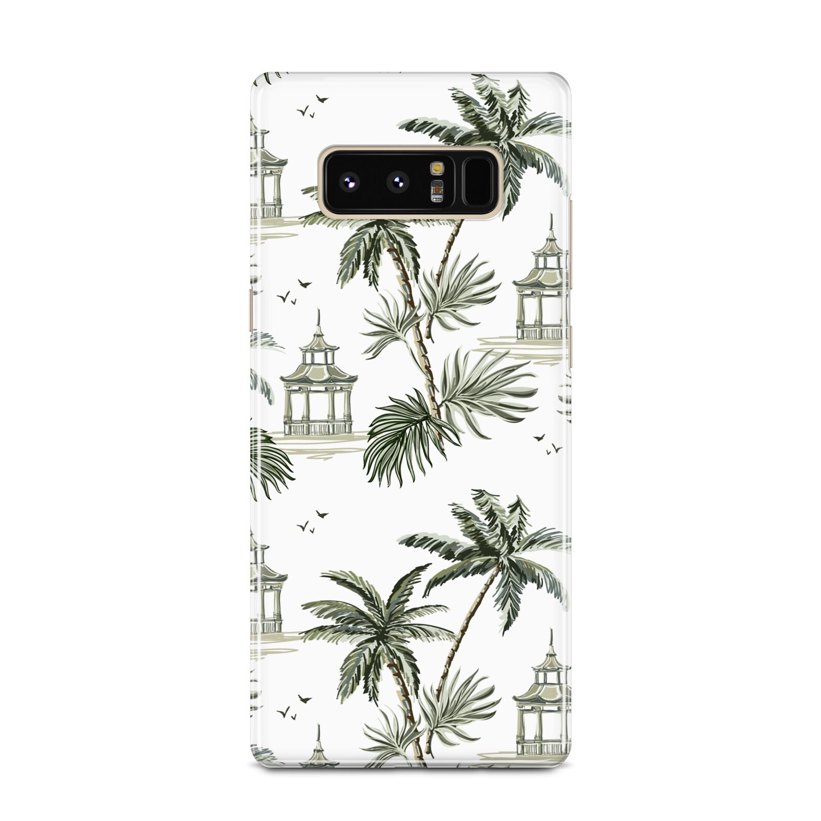 Palm Tree Pattern Samsung Galaxy Note 8 Case