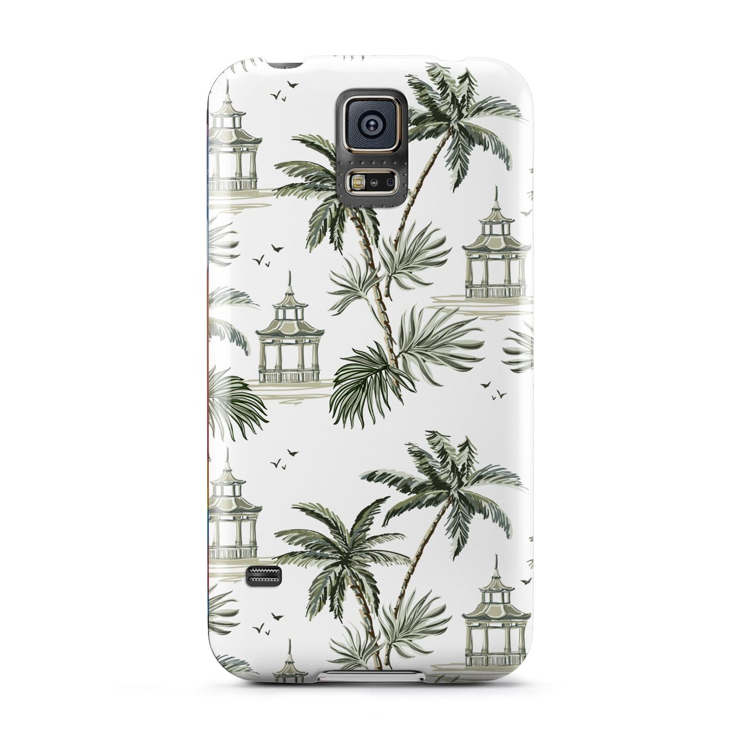 Palm Tree Pattern Samsung Galaxy S5 Case