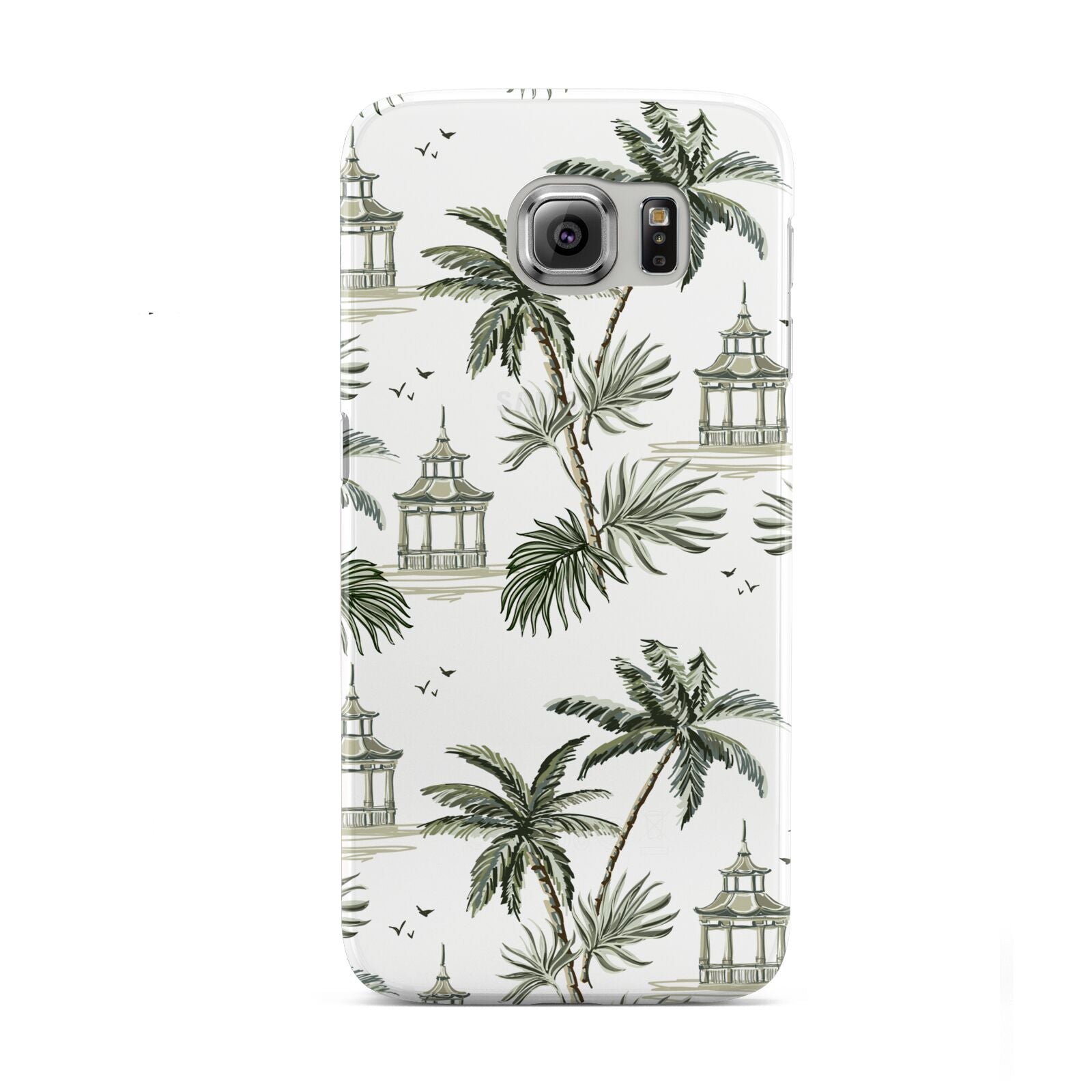 Palm Tree Pattern Samsung Galaxy S6 Case