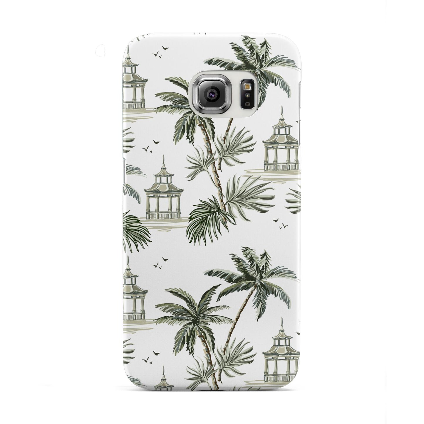 Palm Tree Pattern Samsung Galaxy S6 Edge Case