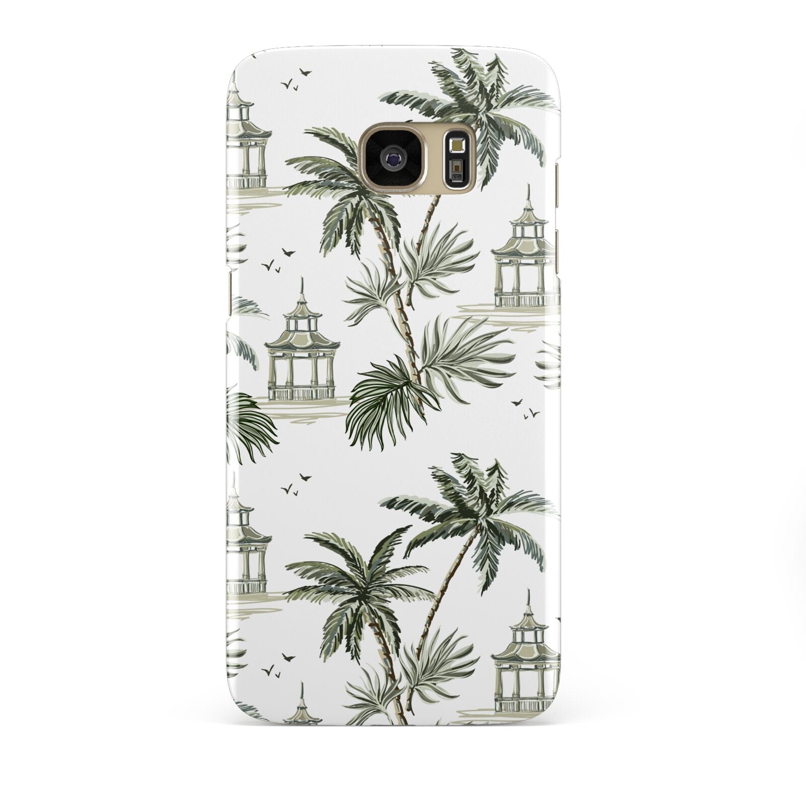 Palm Tree Pattern Samsung Galaxy S7 Edge Case