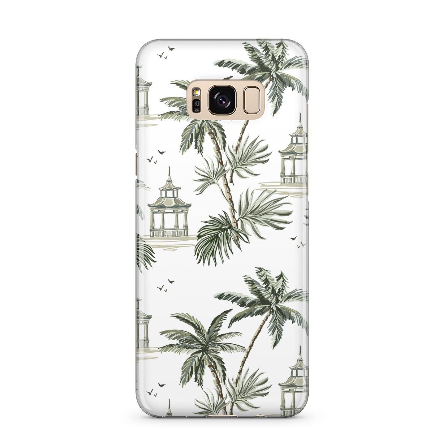 Palm Tree Pattern Samsung Galaxy S8 Plus Case