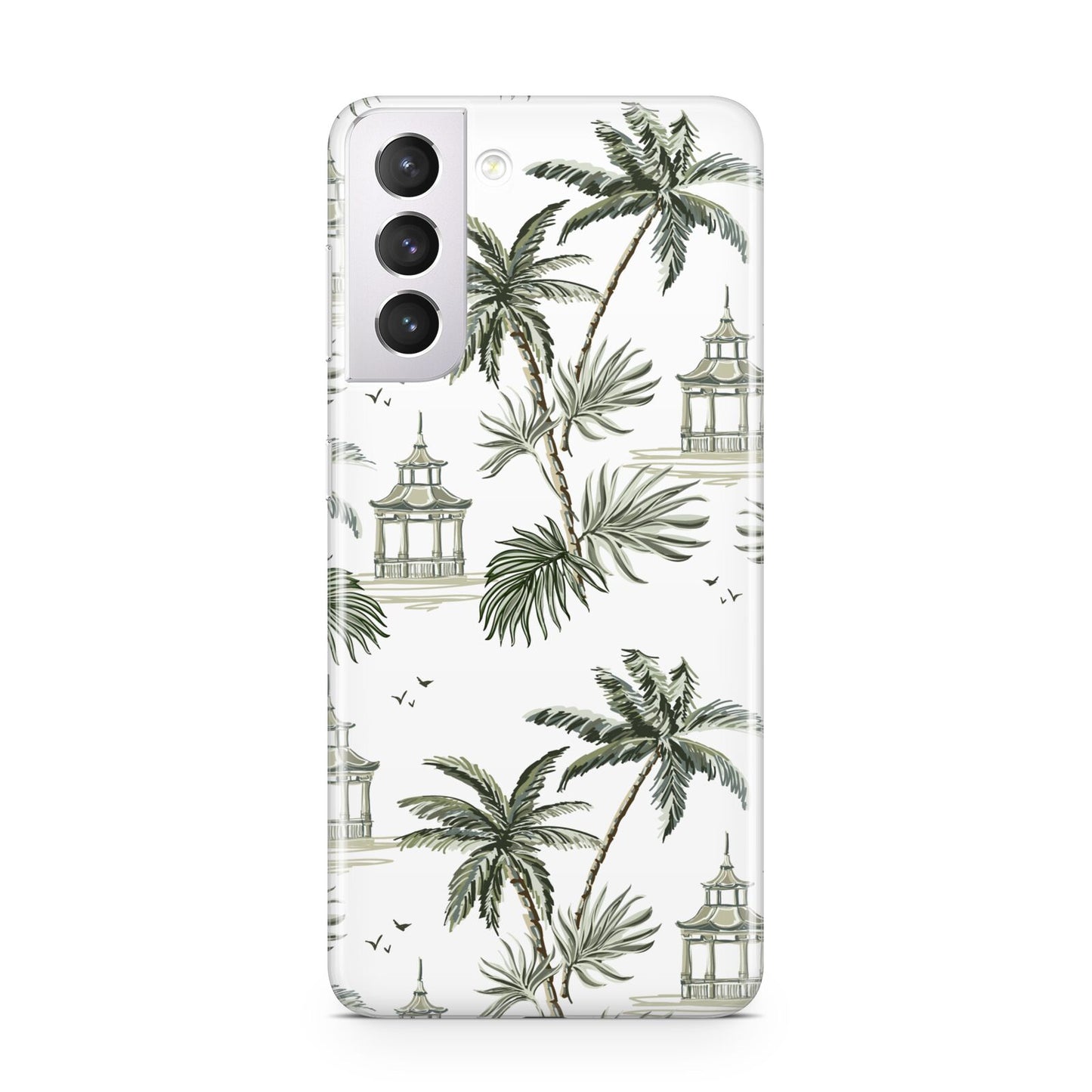 Palm Tree Pattern Samsung S21 Case