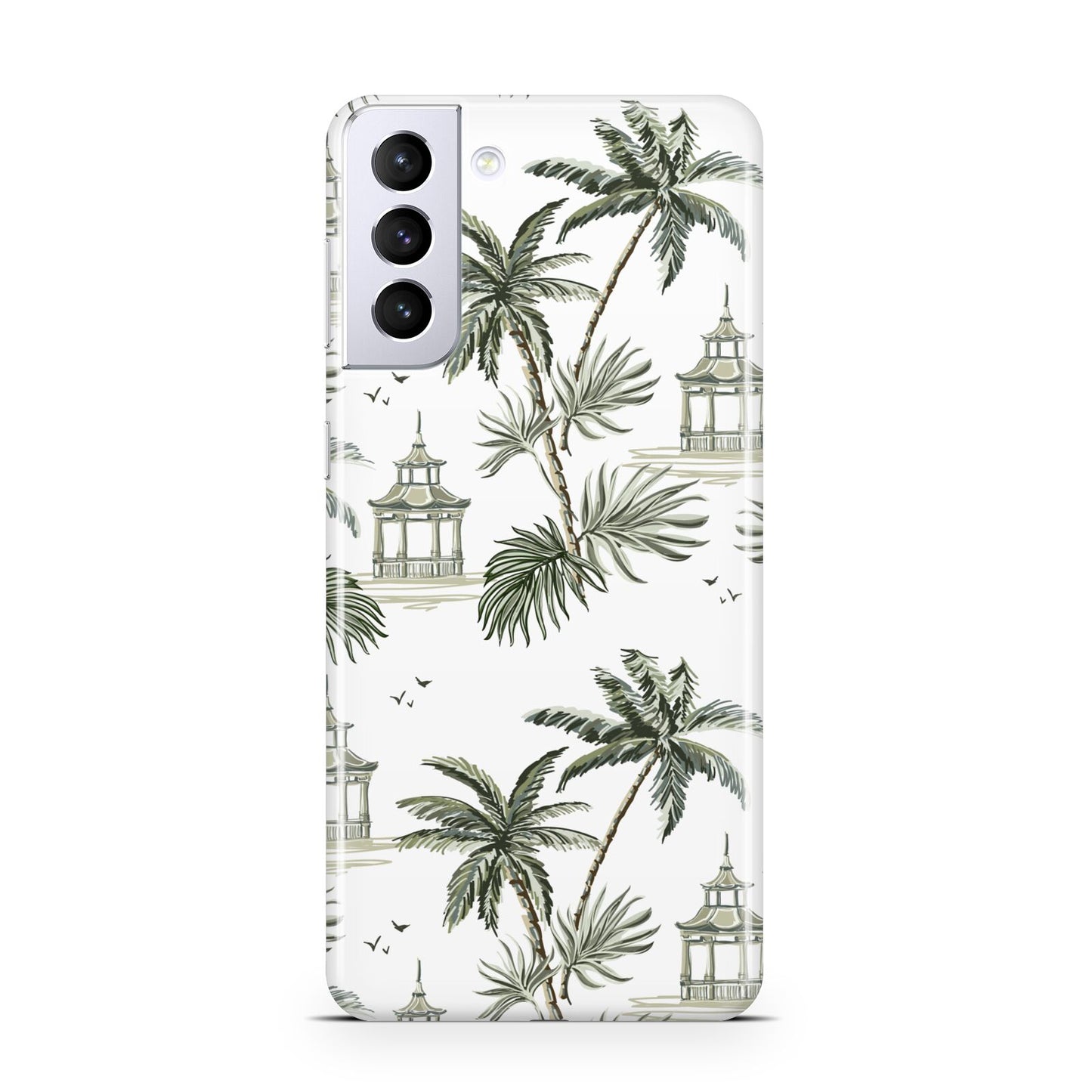 Palm Tree Pattern Samsung S21 Plus Case