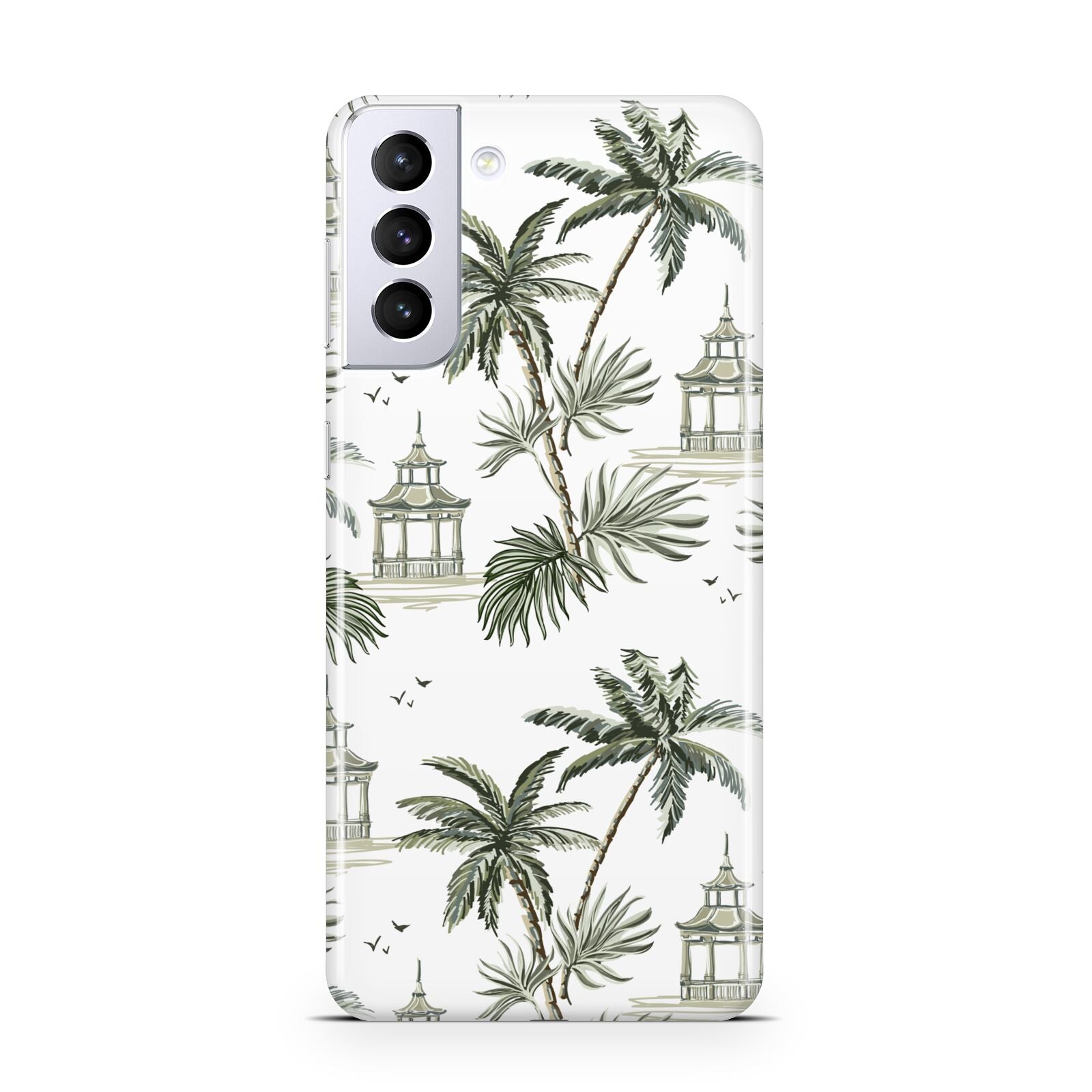 Palm Tree Pattern Samsung S21 Plus Phone Case