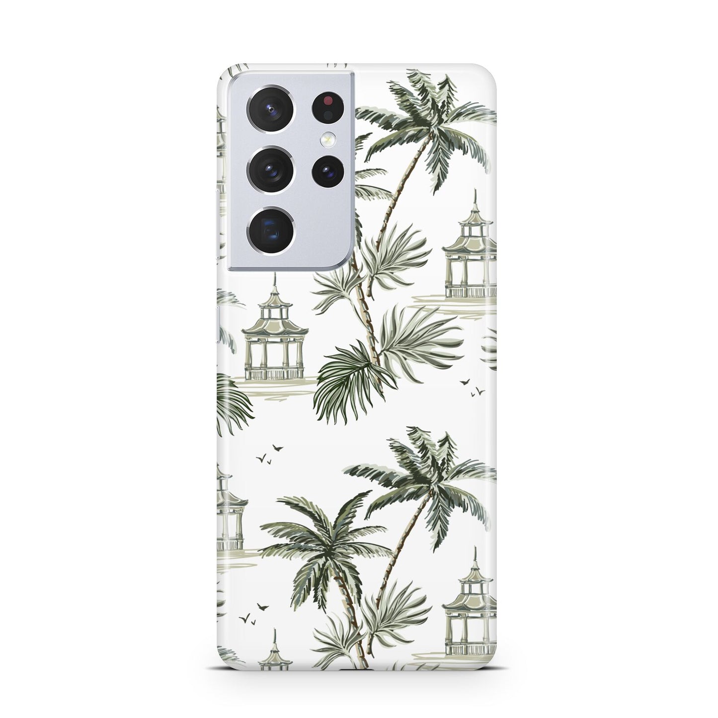 Palm Tree Pattern Samsung S21 Ultra Case