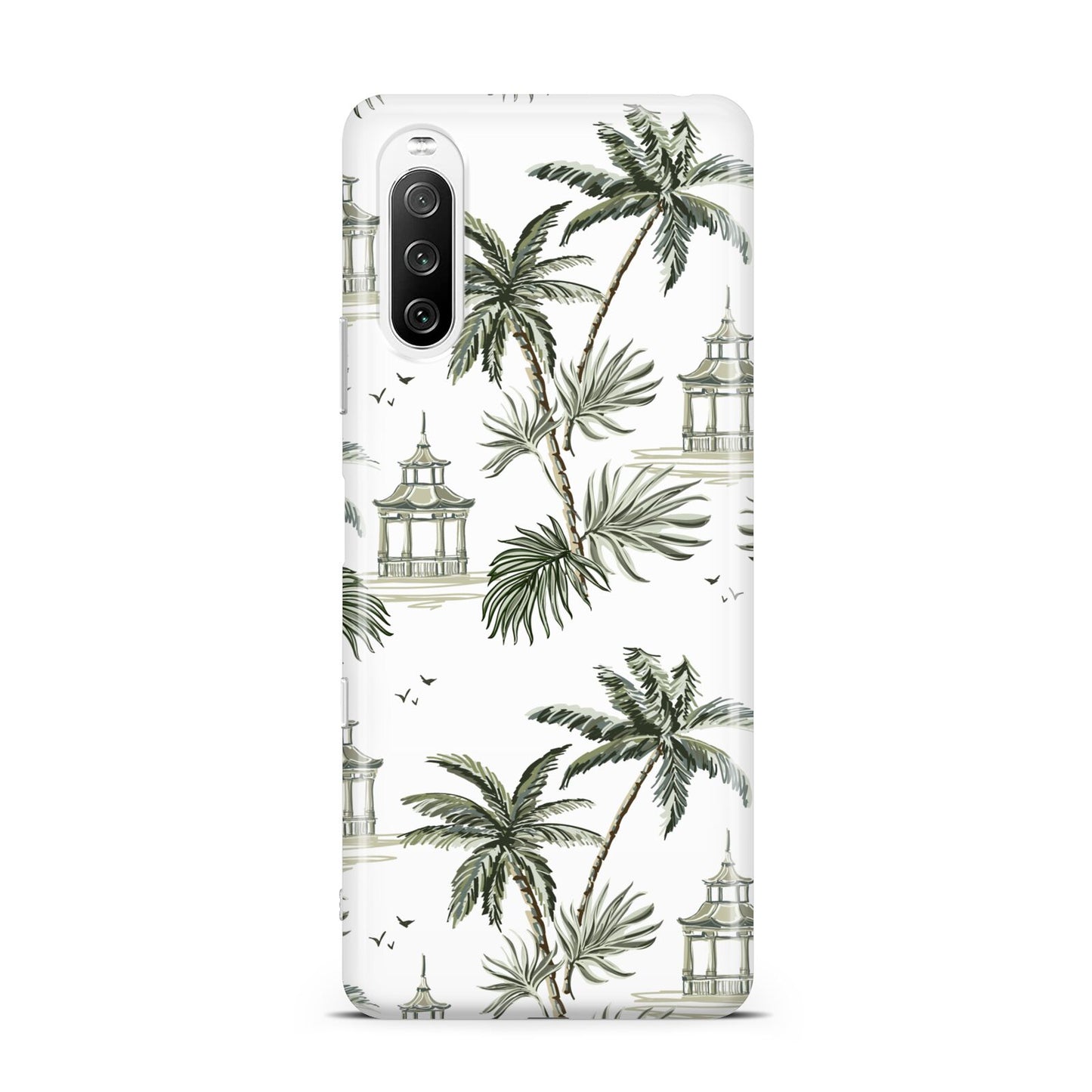 Palm Tree Pattern Sony Xperia 10 III Case