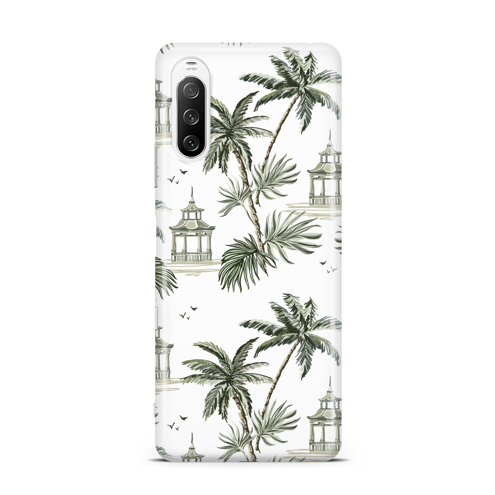 Palm Tree Pattern Sony Xperia 10 III Case