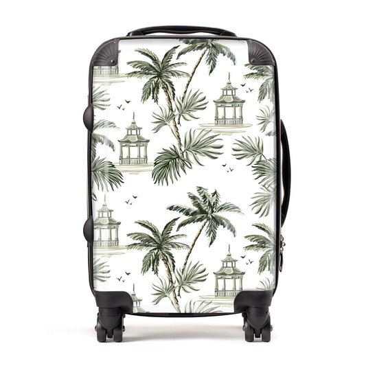 Palm Tree Pattern Suitcase