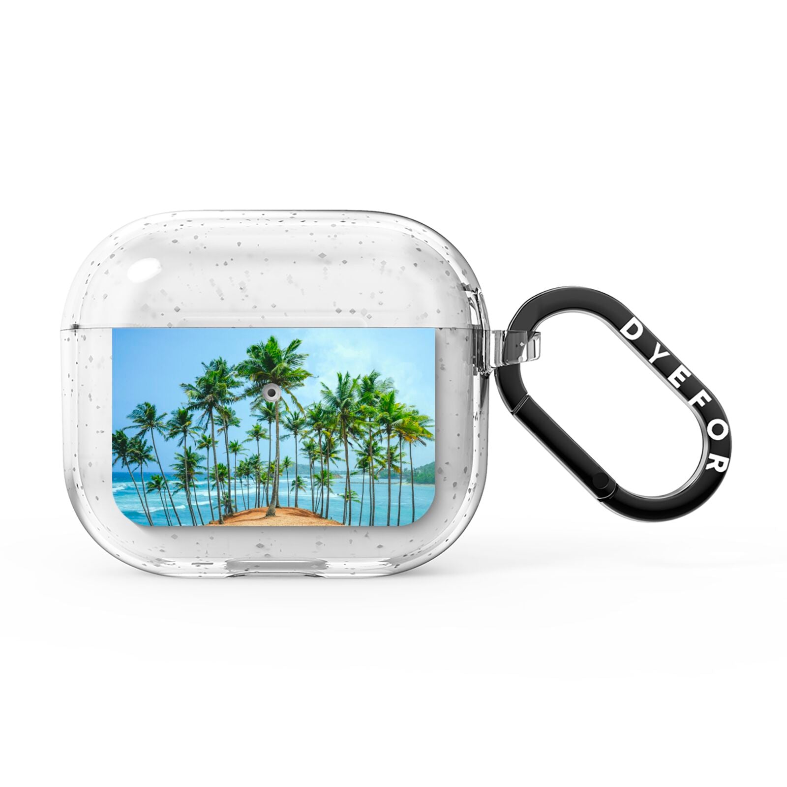 Palm Trees AirPods Glitter Case 3rd Gen