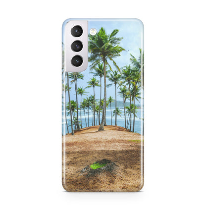 Palm Trees Samsung S21 Case