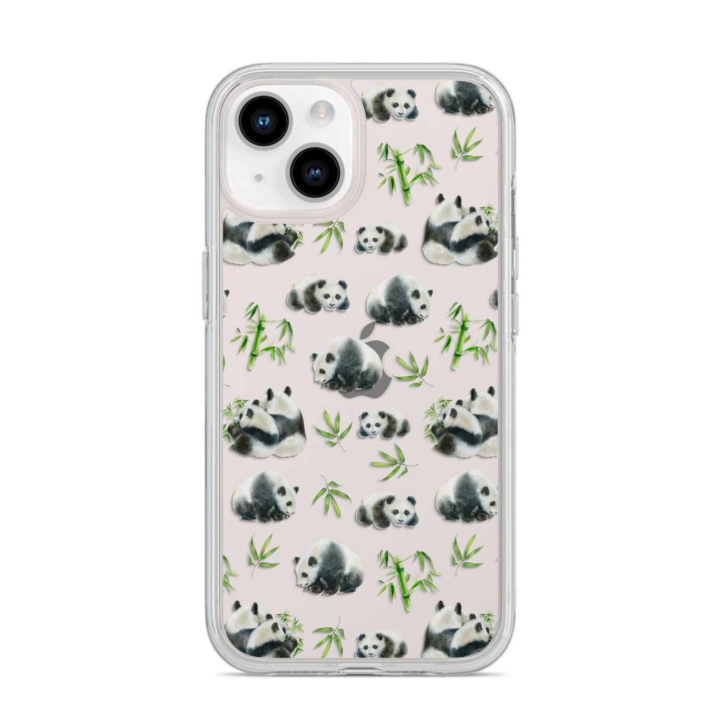 Panda iPhone 14 Clear Tough Case Starlight