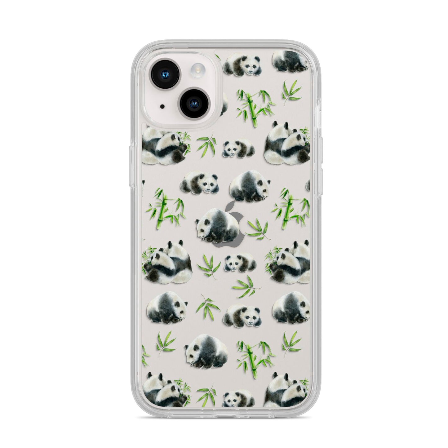 Panda iPhone 14 Plus Clear Tough Case Starlight